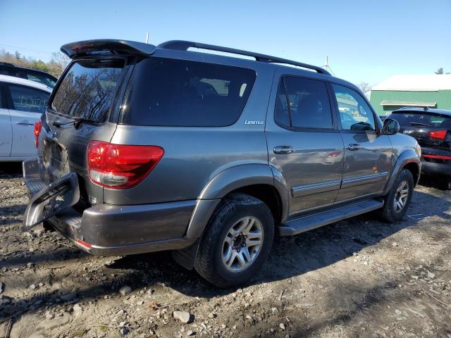 5TDBT48A15S247066 - 2005 TOYOTA SEQUOIA LIMITED GRAY photo 3