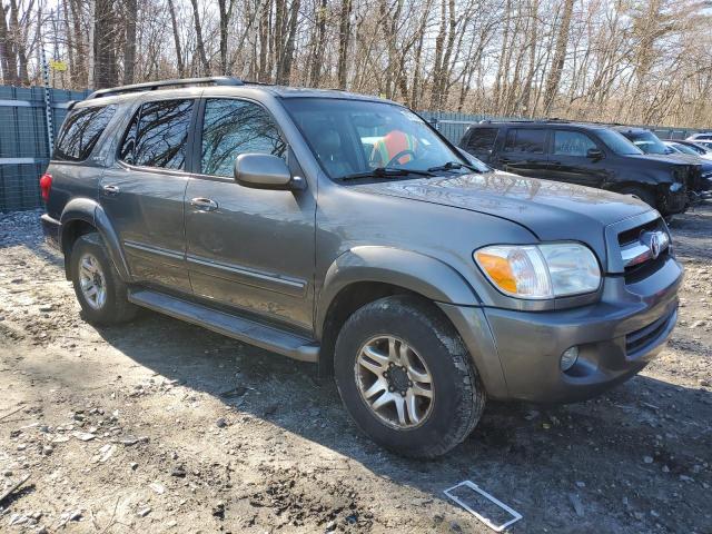 5TDBT48A15S247066 - 2005 TOYOTA SEQUOIA LIMITED GRAY photo 4