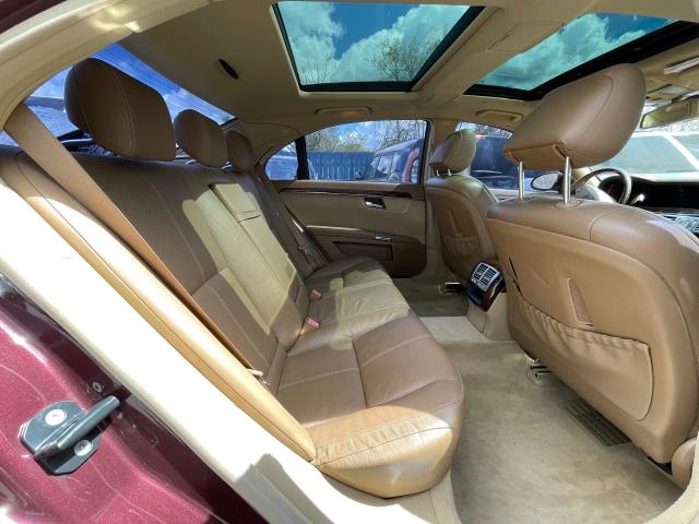 WDDNG71X47A052148 - 2007 MERCEDES-BENZ S 550 MAROON photo 6