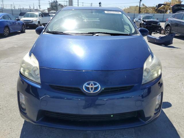 JTDKN3DU7A0116533 - 2010 TOYOTA PRIUS BLUE photo 5