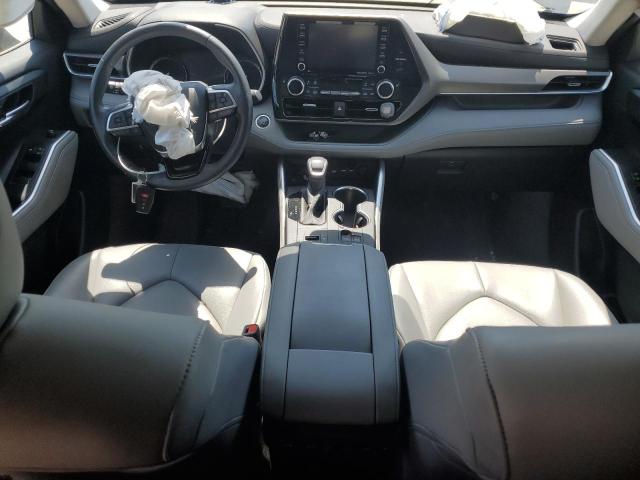 5TDGZRAH8LS509817 - 2020 TOYOTA HIGHLANDER XLE GRAY photo 8