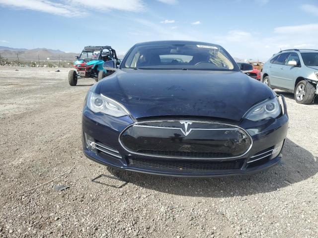 5YJSA1H17EFP45779 - 2014 TESLA MODEL S Mavi foto 5