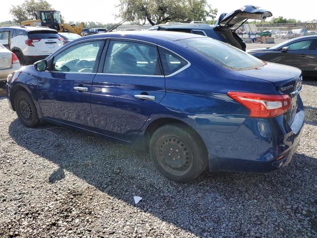 3N1AB7AP3HY207909 - 2017 NISSAN SENTRA S BLUE photo 2