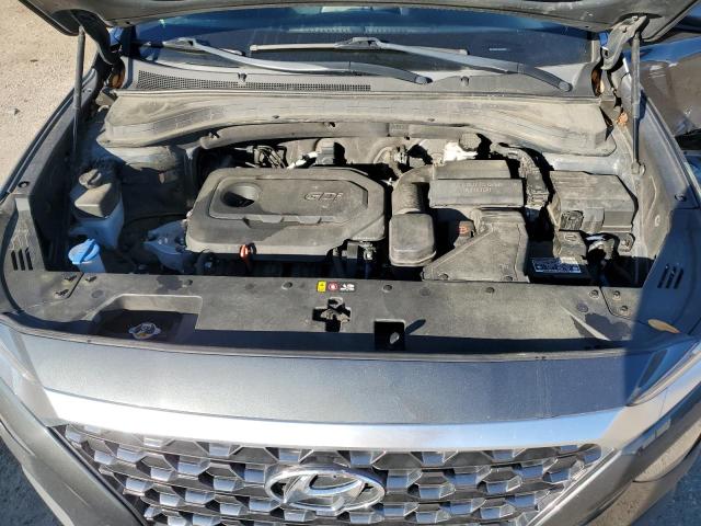 5NMS2CAD1KH129017 - 2019 HYUNDAI SANTA FE SE GRAY photo 12