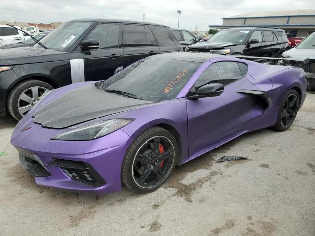 1G1Y62D40L5112209 - 2020 CHEVROLET CORVETTE STINGRAY 1LT PURPLE photo 1