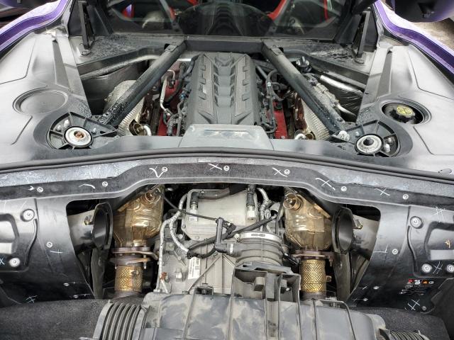1G1Y62D40L5112209 - 2020 CHEVROLET CORVETTE STINGRAY 1LT PURPLE photo 11