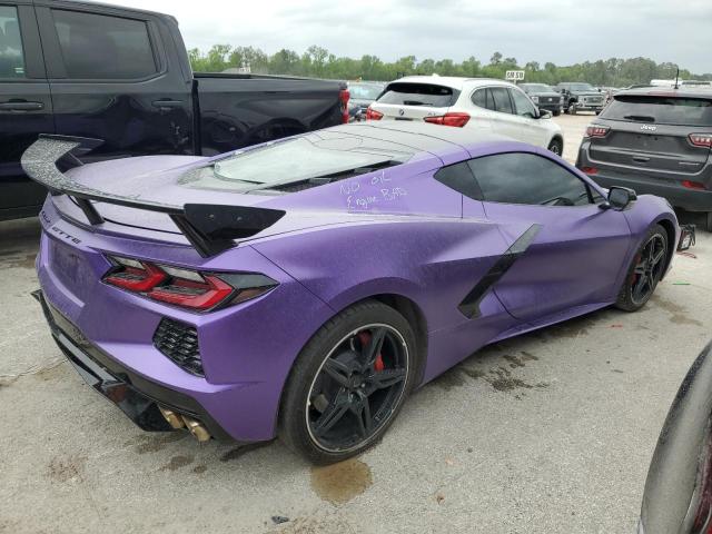 1G1Y62D40L5112209 - 2020 CHEVROLET CORVETTE STINGRAY 1LT PURPLE photo 3