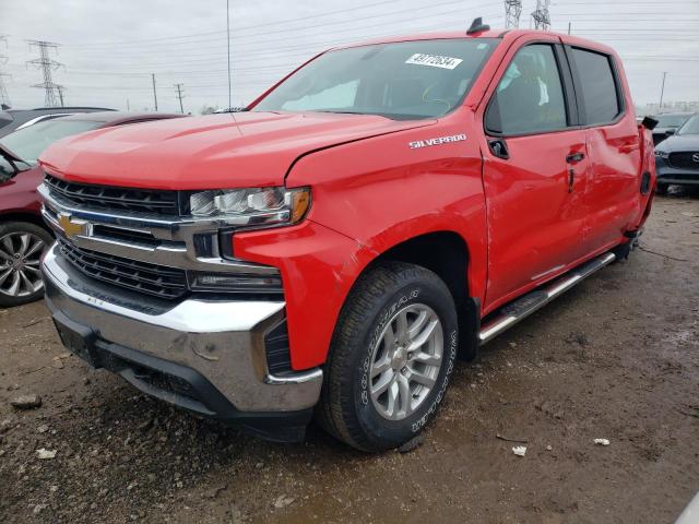 3GCUYDED5MG200967 - 2021 CHEVROLET SILVERADO K1500 LT RED photo 1