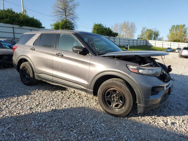 1FM5K8AB4LGC15192 - 2020 FORD EXPLORER POLICE INTERCEPTOR 灰色 照片 4