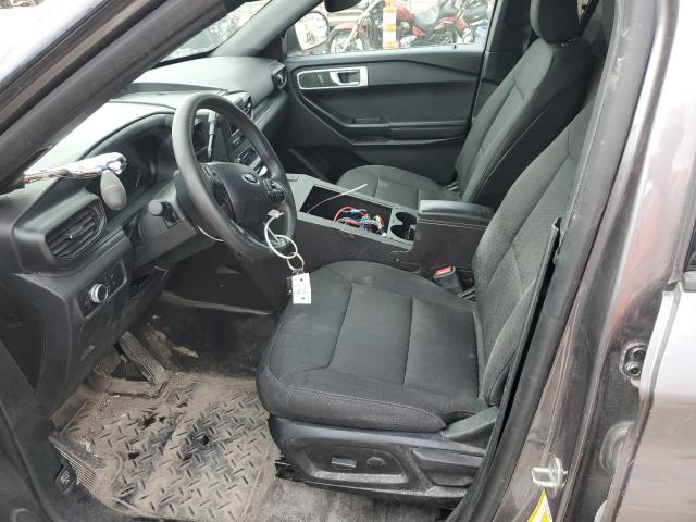 1FM5K8AB4LGC15192 - 2020 FORD EXPLORER POLICE INTERCEPTOR 灰色 照片 7
