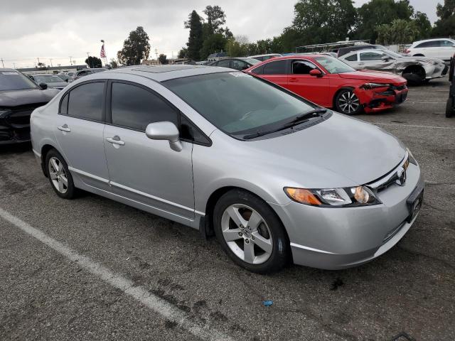 1HGFA16897L133974 - 2007 HONDA CIVIC EX SILVER photo 4