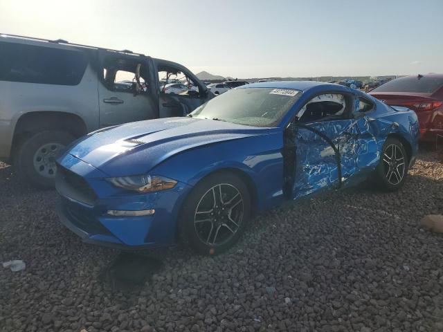 1FA6P8TH4K5109062 - 2019 FORD MUSTANG BLUE photo 1