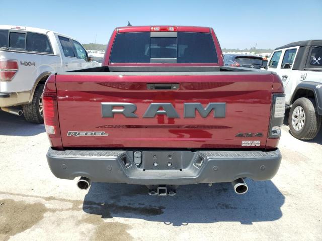 1C6RR7YT2JS145753 - 2018 RAM 1500 REBEL BURGUNDY photo 6