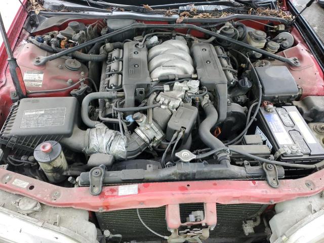 JH4KA8177PC002836 - 1993 ACURA LEGEND LS Қызыл фото 11