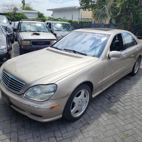 WDBNF70J92A289168 - 2002 MERCEDES-BENZ S 430 BEIGE photo 2