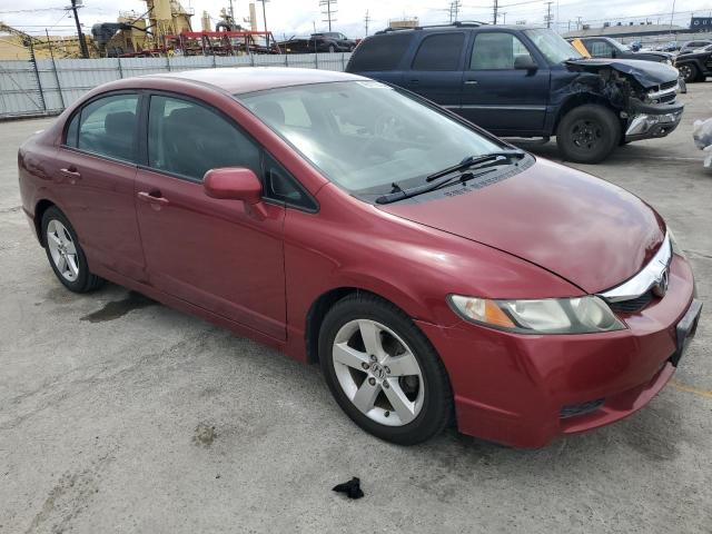 19XFA1F66AE064996 - 2010 HONDA CIVIC LX-S RED photo 4