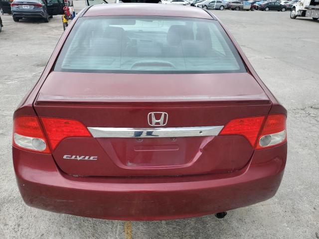 19XFA1F66AE064996 - 2010 HONDA CIVIC LX-S أحمر صورة 6