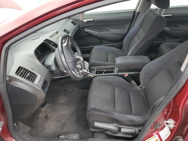 19XFA1F66AE064996 - 2010 HONDA CIVIC LX-S RED photo 7