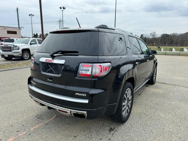 1GKKVTKD1FJ107898 - 2015 GMC ACADIA DENALI BLACK photo 4