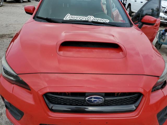 JF1VA1A62F9834342 - 2015 SUBARU WRX RED photo 11