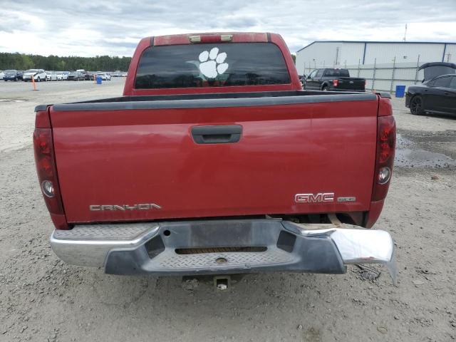 1GTDS136058140141 - 2005 GMC CANYON RED photo 6