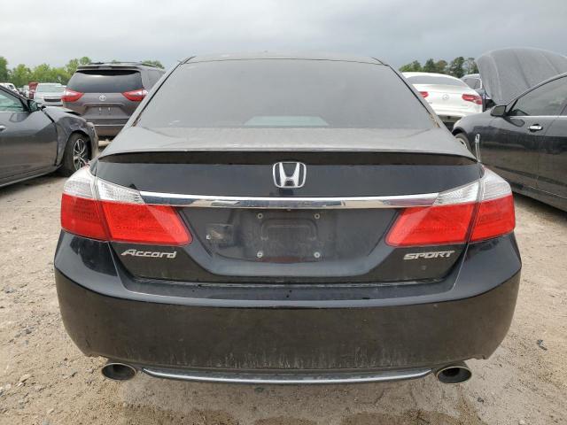 1HGCR2F5XFA234216 - 2015 HONDA ACCORD SPORT BLACK photo 6