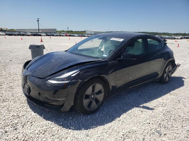 5YJ3E1EA5MF973131 - 2021 TESLA MODEL 3 BLACK photo 1