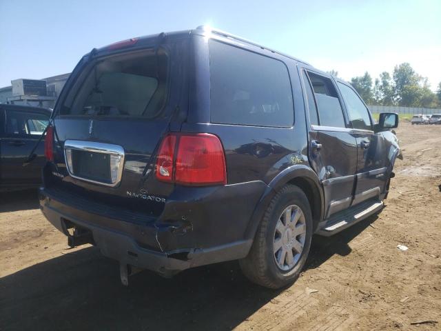 5LMFU28R24LJ26144 - 2004 LINCOLN NAVIGATOR 蓝色 照片 4