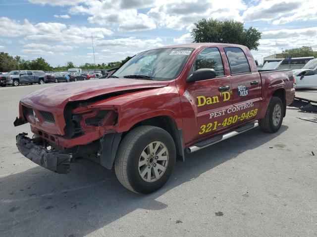 1Z7HC28K17S126091 - 2007 MITSUBISHI RAIDER LS RED photo 1