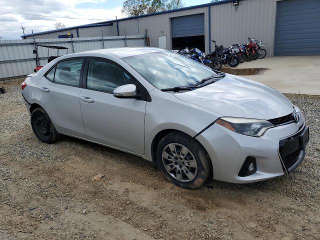 5YFBURHE4EP138073 - 2014 TOYOTA COROLLA L SILVER photo 4