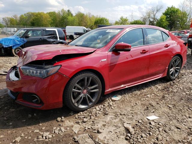 19UUB2F65JA001015 - 2018 ACURA TLX TECH+A Красный фото 1