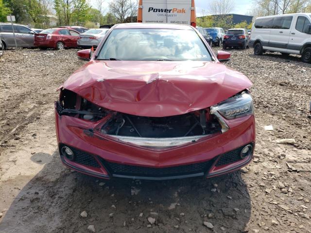 19UUB2F65JA001015 - 2018 ACURA TLX TECH+A Красный фото 5
