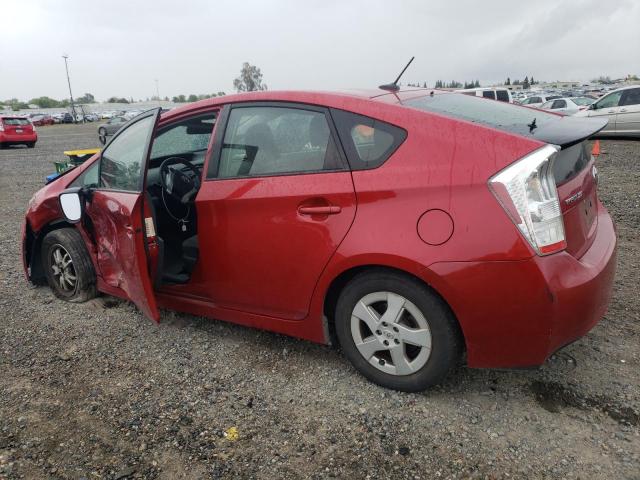 JTDKN3DU9A0224524 - 2010 TOYOTA PRIUS RED photo 2