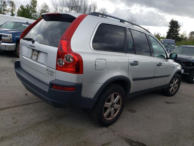 YV1CM91H641098813 - 2004 VOLVO XC90 T6 SILVER photo 3