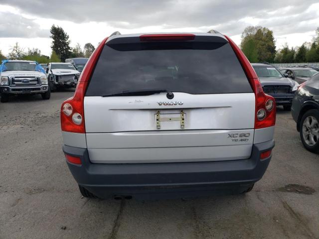 YV1CM91H641098813 - 2004 VOLVO XC90 T6 SILVER photo 6