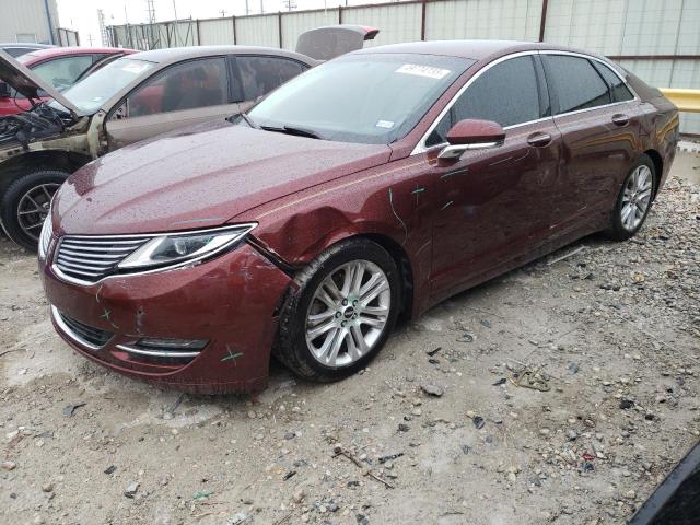 3LN6L2GKXFR604311 - 2015 LINCOLN MKZ MAROON photo 1