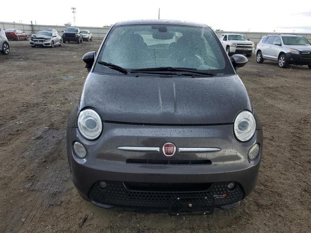 3C3CFFGE6GT184054 - 2016 FIAT 500 ELECTRIC GRAY photo 5