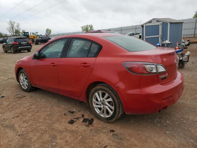 JM1BL1V73D1831388 - 2013 MAZDA 3 I MAROON photo 2