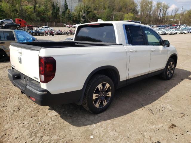 5FPYK3F69JB008117 - 2018 HONDA RIDGELINE RTL WHITE photo 3