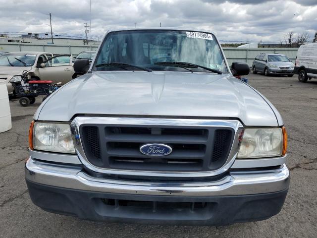 1FTYR10D04PB46722 - 2004 FORD RANGER SILVER photo 5