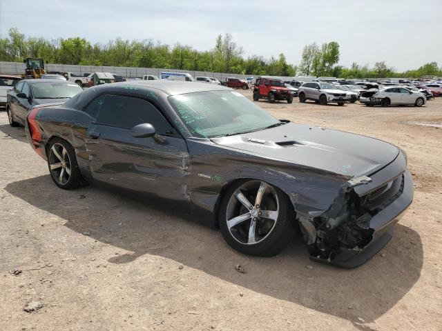 2C3CDYBT5EH218417 - 2014 DODGE CHALLENGER R/T GRAY photo 4