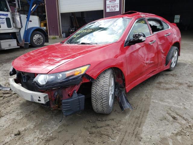 JH4CU2E89CC015576 - 2012 ACURA TSX SE RED photo 1