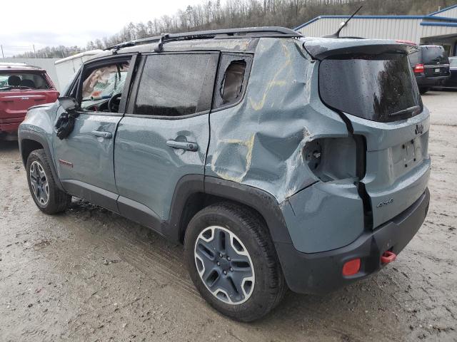 ZACCJBCT1GPC92807 - 2016 JEEP RENEGADE TRAILHAWK GRAY photo 2