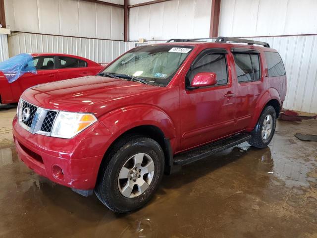 5N1AR18W36C681542 - 2006 NISSAN PATHFINDER LE წითელი ფოტო 1