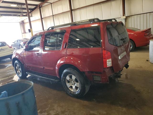 5N1AR18W36C681542 - 2006 NISSAN PATHFINDER LE წითელი ფოტო 2