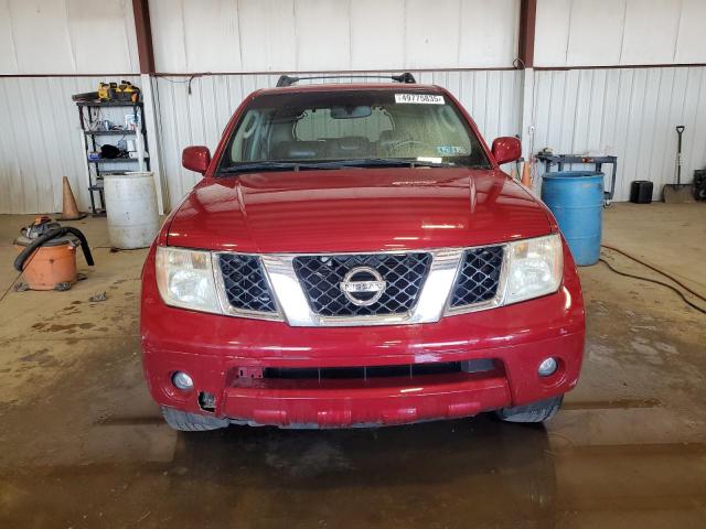 5N1AR18W36C681542 - 2006 NISSAN PATHFINDER LE წითელი ფოტო 5