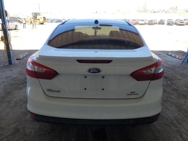 1FADP3F20EL382470 - 2014 FORD FOCUS SE WHITE photo 6