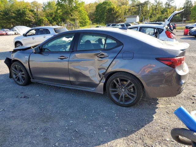 19UUB3F60JA003602 - 2018 ACURA TLX TECH+A GRAY photo 2