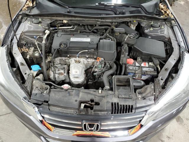 1HGCR2F31FA222180 - 2015 HONDA ACCORD LX GRAY photo 11