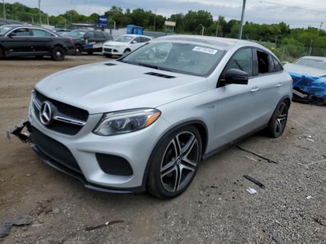 4JGED6EBXKA131761 - 2019 MERCEDES-BENZ GLE COUPE 43 AMG SILVER photo 1